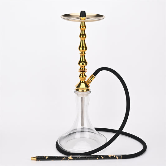 Venus Shisha Pipe Set Traditional Shape Gold 60cm Hookah Launge Bar Private Club