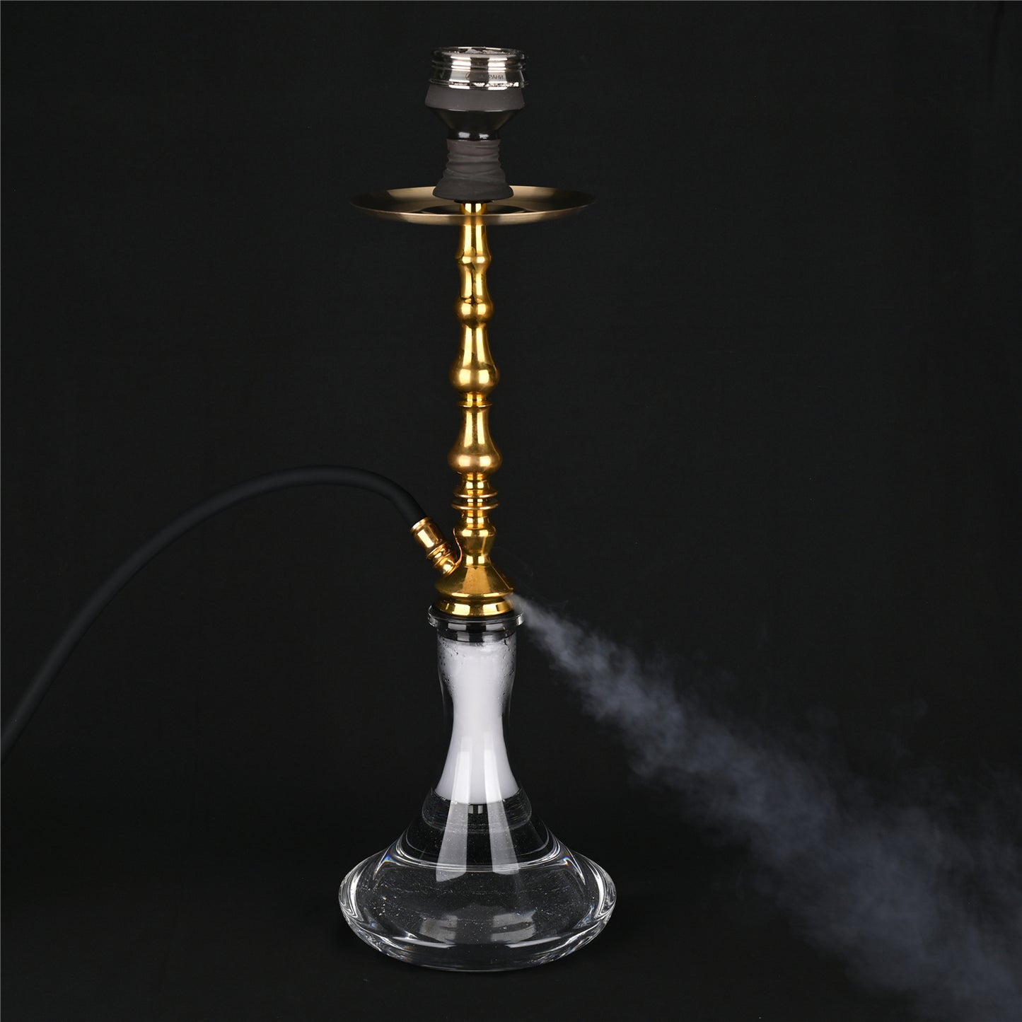 Venus Shisha Pipe Set Traditional Shape Gold 60cm Hookah Launge Bar Private Club