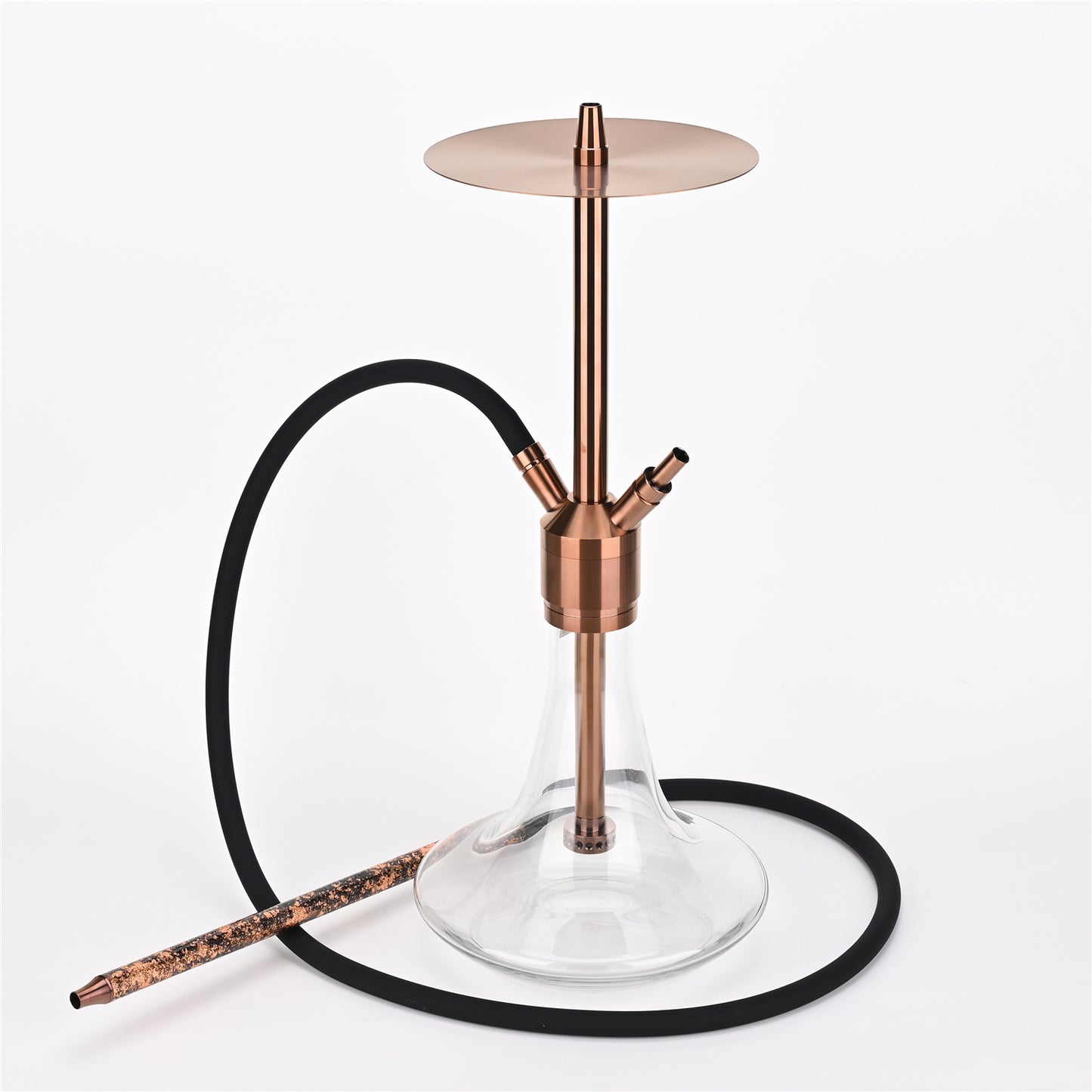 Hookah Set Luxury Modern Glass Jupiter ShiSha Pipo 60cm Hight 1 Hose Adapters Easy Set Up Big Cloud